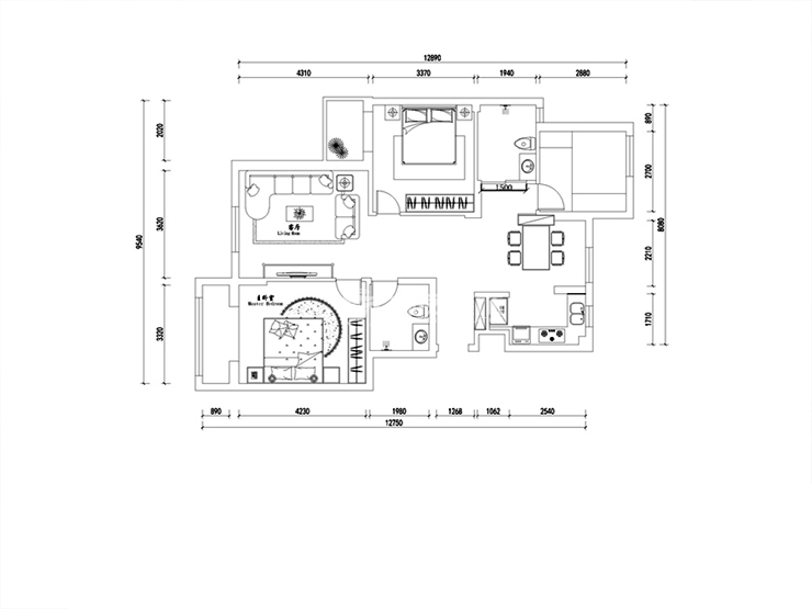 郡原望莊-120平-LOFT風(fēng)格-平面布局圖.jpg